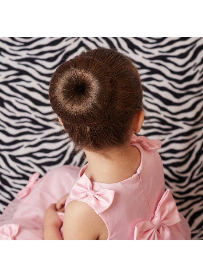 مجموعة من 4 أدوات لتشكيل كعكة الشعر مع ربطات شعر، إسفنج مانع للانزلاق، أدوات تشكيل قابلة لإعادة الاستخدام، مشابك لف الشعر، أدوات تصفيف سهلة الاستخدام، أداة لف الكعكة الفرنسية للشعر الطويل والرفيع والمجعد والمستقيم والمموج - Image 5